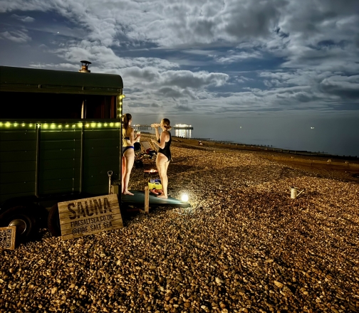 How we heat our Beachside Sauna